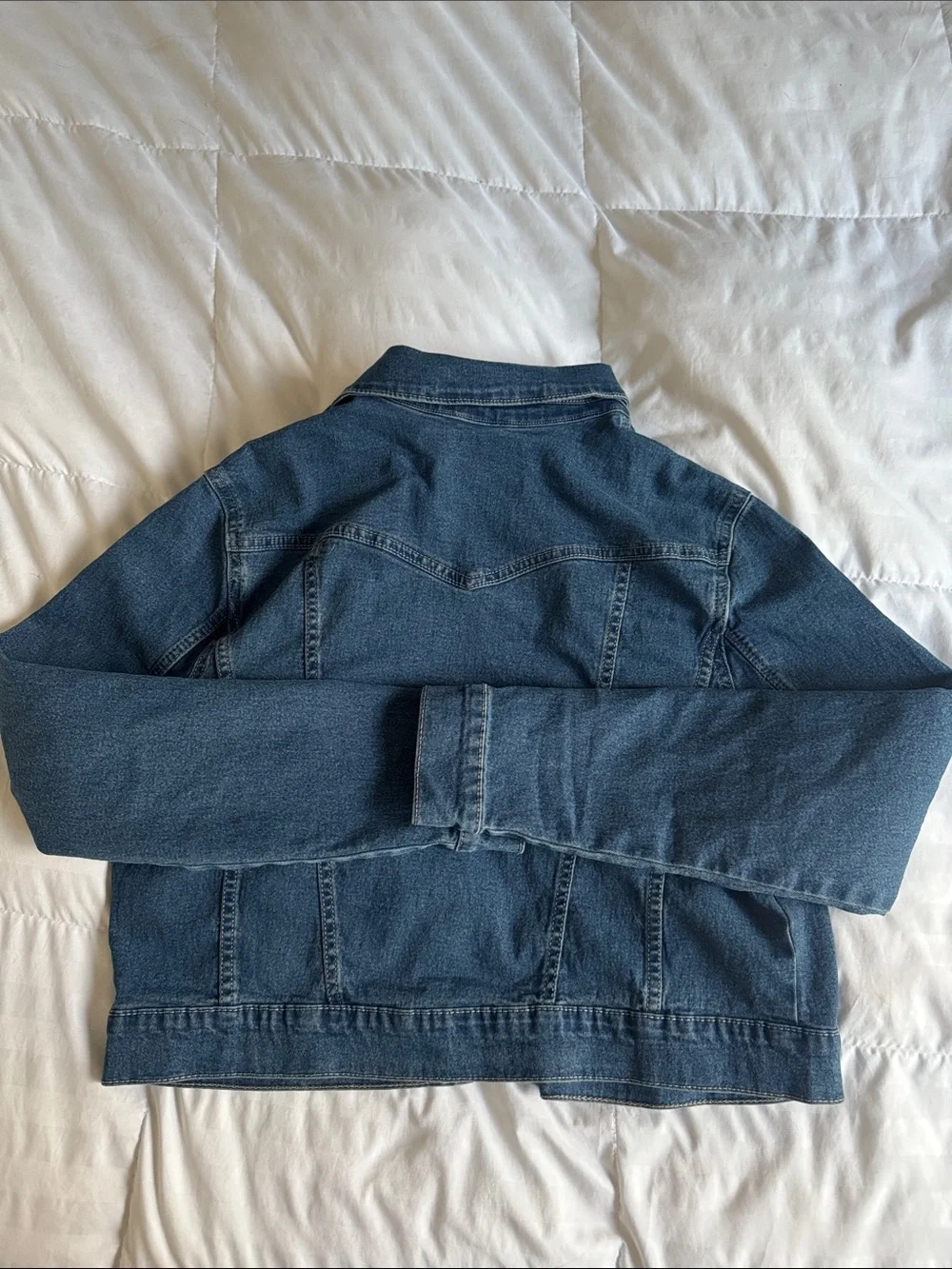 Jessica Simpson Blue Denim Trucker Jacket